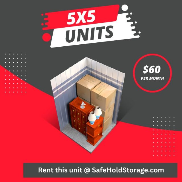 💪 Enjoy the benefits of renting with Safe Hold Storage
✔️ Flexibility with Month to Month Leases
✔️ Convenient Access Hours (7 days a week)
✔️ Clean and Secure Facility
✔️ Friendly and Helpful Staff
➡️ Rent Your Storage Unit Online Via Our Website (link in our bio)
#selfstorage #storageunits #safeholdstorage #sacramento