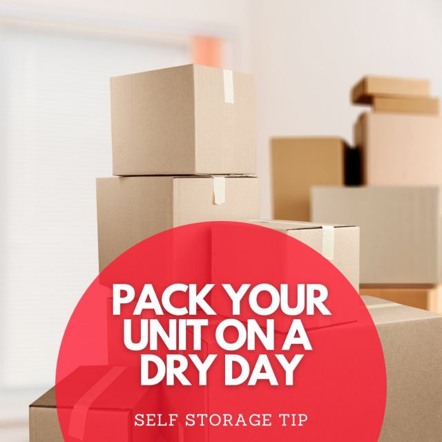 📦 If you load your storage unit when it's raining, you're almost certain to end up with a few moist boxes and other items. If at all possible, put off loading the storage unit until a clear day. If you absolutely must pack your unit when it is raining, use a tarp to cover boxes and items as you carry them from the truck to the storage unit.
Follow this tip and keep un-necessary moisture out of your storage unit!
#selfstoragetips #selfstorage #safeholdstorage #sacramento